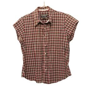 Rockies collared plaid button down size large